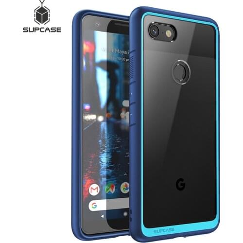 For Google Pixel 3a Case (2019 Release) SUPCASE UB Style Anti-knock Premium Hybrid Protective TPU Bumper + Clear PC Back Cover