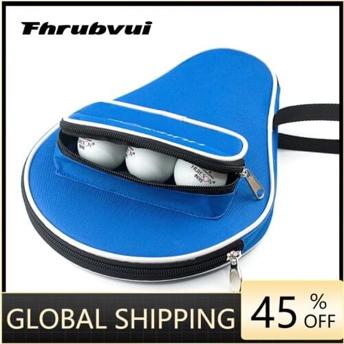1 Piece Professional Table Tennis Racket Container Bag Table Tennis Case for Table Tennis Balls Table Tennis Accessories