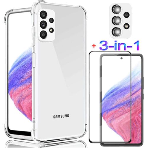 Case for samsung-a32, samsung a 32 case samsung galaxy a32 4G/5G clear shockproof silicone phone cases a52 a72 samsung a32 cover