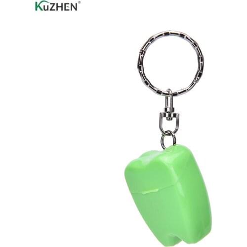 Color Random 15 Meter Dental Floss For Teeth Cleaning Oral Care Kit Dental Hygiene Mint Fragrance Portable Keychain Teeth Floss