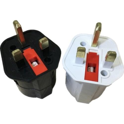 EU Euro 2 Pin to UK 3 Pin Plug AC Universal Adapter Travel Converter European