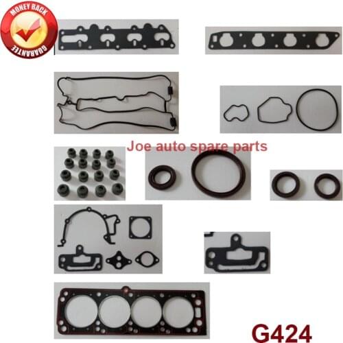 G424 complete repair Overhaul engine full gasket set kit for Daewoo forklift