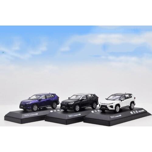 Diecast 1:43 Scale Toyota Wilanda Car Model Brand New SUV Alloy Vehicle Adult Collection Decoration Toy Ornament Display Gift