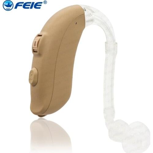 Feie Mini Listening Device behind Ear Voice Amplifier Digital Hearing Aid For Deafness Earphone Enhancement Free Shipping MY-15