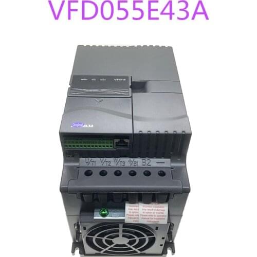 New VFD055E43A VFD-E Inverter AC Motor Drive 3 Phase 380V 5.5Kw 7.5HP 13A 600HZ