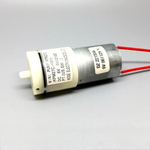 New KOGE 370 motor air pump diaphragm pump KPM27C-6B1 DC 6V arm type electronic sphygmomanometer aquarium oxygen pump 1.8LPM