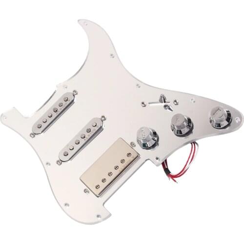 Wired SSH Pickguard Scratch Plate for ST Electric Guitar Accessory