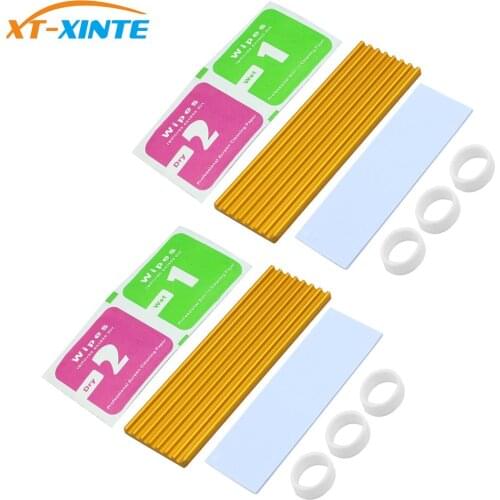 2PCS XT-XINTE 70*22*3MM Aluminum alloy Heatsink Radiator Heat Sink for NVME NGFF M.2 2280 PCI-E SSD Thermal Pad Cooler