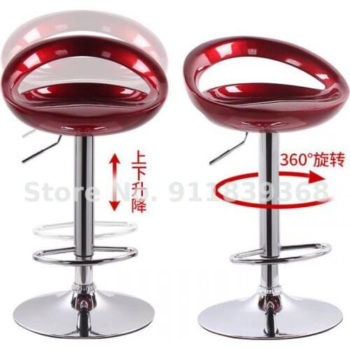 Bar Chair Family High Stool Bar Back Chair Front Desk Cashier Bar Chair High Stool Modern Simple Bar Stool