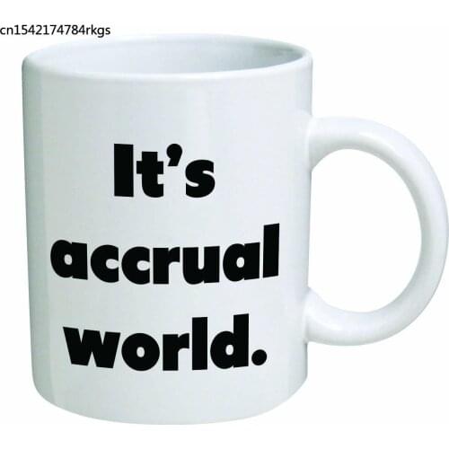 Funny Mug - Its accrual world- 11 OZ Coffee Mugs - Funny Inspirational and sarcasm