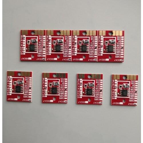ES3 Auto Reset Chip For Mimaki JV33 JV5 JV150 JV300 CJV30 CJV150 Eco Solvent Printer Plotter Ink Cartridge Chips Permanent Chip