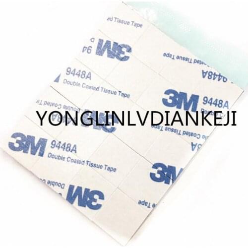 50pcs 3M paste 14*14mm double-sided thermal paste / thermal double-sided adhesive