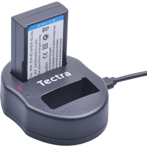 1pc EN-EL9 EN EL9 EN-EL9a EN EL9a EL9a Battery+Dual Charger for Nikon EN-EL9a D40 D60 D40X D5000 D3000 Camera