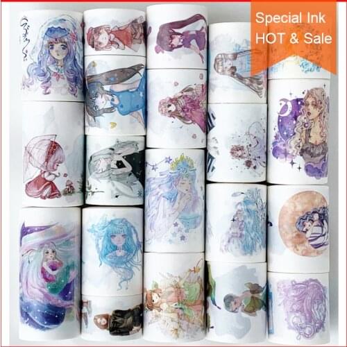 Special ink printing washi tape,Free Shipping in Coupon washi tape, #80280-#80303,watercolor vintage Washi tape,Sale price
