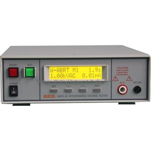 Fast arrival U9011 Programmable AC DC Withstand Voltage Tester AC0-5KV DC0-6KV