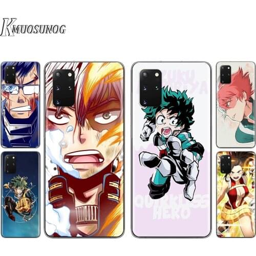 Anime My Hero Academia For Samsung S20 FE A91 A81 A72 A71 A52 A51 A42 A41 A32 A31 A21 A12 Lite Transparent Phone Case