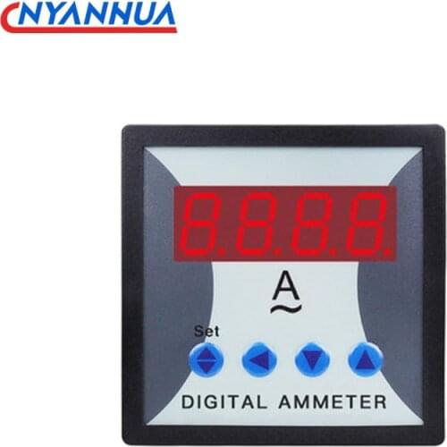 Digital Display DP3-72A AC Single-Phase Ammeter Multi-Function Digital Display Instrument 0-5A