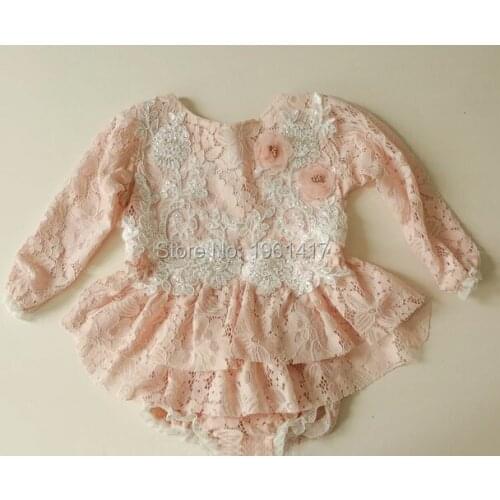 Newborn Infant Kids Baby Girls Long sleeve Romper Jumpsuit Outfit Playsuit Clothes fabric skin-friendly August 14