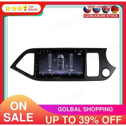 6+128G 360 Camera Screen For KIA Morning Car Multimedia Player GPS Navigation Head Unit Auto Radio Audio Stereo Tape Recorder