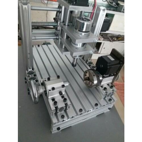 Small CNC engraving machine 2030 aluminum alloy fourth CNC USB MACH3 controller machine AC110-220V