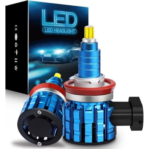 H11 Led Canbus Error Free 20000LM High Power Headlight Bulbs 6000K 9005 9006 9012 Led Car Light Fog Lamp 360 Degree