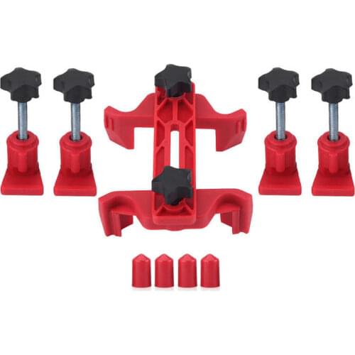 9pcs Camshaft Timing Car Auto Dual Cam Clamp Camshaft Engine Timing Sprocket Gear Locking Tool Kit Sprocket Gear Locking