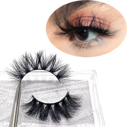 Showerstar 20mm Lashes 6d Eyelashes Extension Sexysheep Fake Makeup Eyelash Natural Fluffy No Cruelty Human Hair Pull Box D22