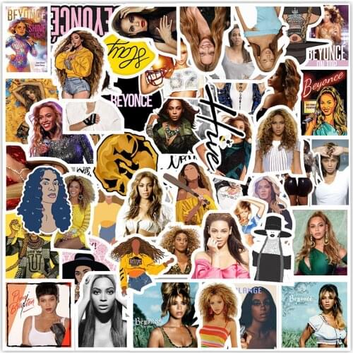 2021 New Hit American Drama Character Beyonce Graffiti Decoration Car Trunk Waterproof Sticker Wholesale
