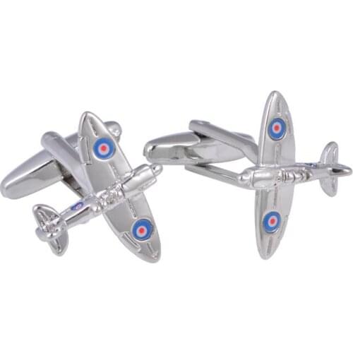 Novelty Plane Cuff links Jet Fighter Shape Cufflinks Airplane Cuff Buttons Men Gift Cufflink Wedding Fashion Jewelry 10pairs/lot