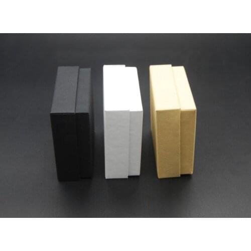 New Arrive Jewelry Box 12 Pcs/lot Wholesale Pure Color High-end Paper Favour Gift Box Vintage Design Necklace/Ring/Earrings Box