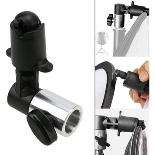 Reflector Clip Photo Video Photography Studio Background Softbox Disc Holder Adapter Bracket For Light Stand
