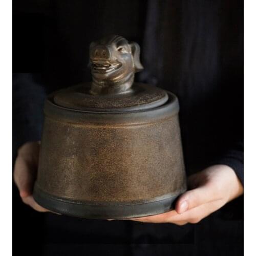 Pet Ashes Cremation Holder Urns Dog Cat Memorial Casket Animal Funeral Keepsake Hond 500g Large Capacity Pig Horse OXCaskets