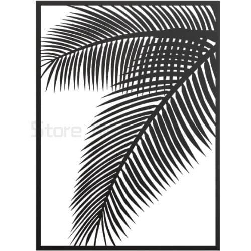 Light luxury soft wall decoration wall pendant living room wall leaf wall decoration background wall decoration