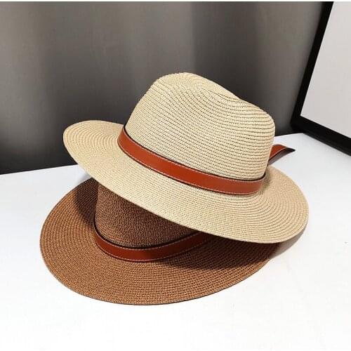 Sun Hats For Women Summer Wide Brim Straw UV Protection Bow Tie Girls Foldable Chapeau Femme Bohemia Beach Straw Hat