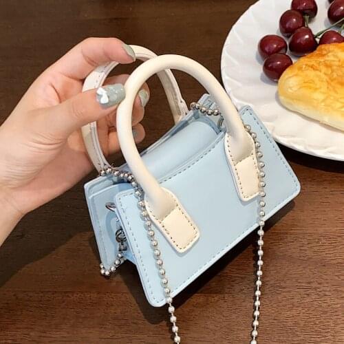 Fashion Mini Ladies Handbags 2021 Summer New Chain Crossbody Bags For Women Casual Travel Small Tote Bags Female Shoulder Purses