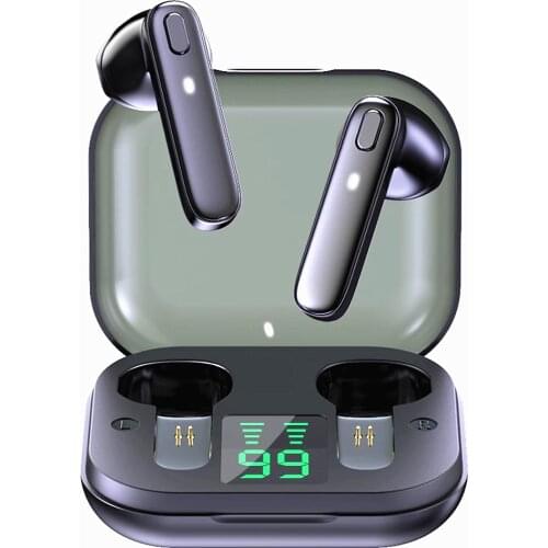R20 TWS True Wireless Earphones Bluetooth-compatible Gaming Headset Deep Bass Earbuds Stereo With Mic Sport Bluetooth Headphones