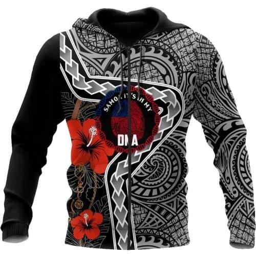 Amazing Polynesian Samoa Tattoo 3D Unisex Deluxe Hawaii Hoodie Men Sweatshirt Streetwear Zip Pullover Casual Jacket Tracksuit-12