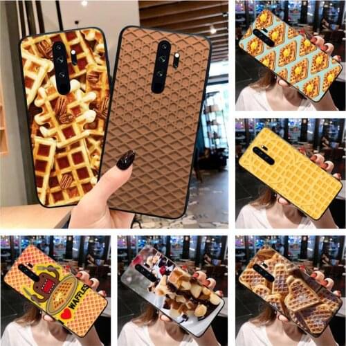Waffle Bread Brand Phone Case for Redmi 9A 8A 7 6 6A Note 9 8 8T Pro Max Redmi 9 K20 K30 Pro