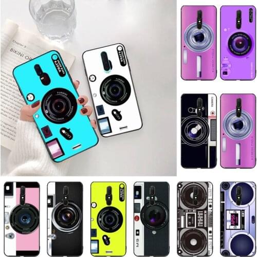 Vintage Camera Gameboy DIY Printing Phone Case cover Shell For Oppo A5 A9 2020 Reno2 z Renoace 3pro Realme5Pro