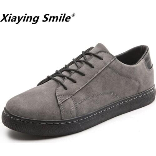 Мужские кожаные кроссовки Xiaying Smile China At AliExpress