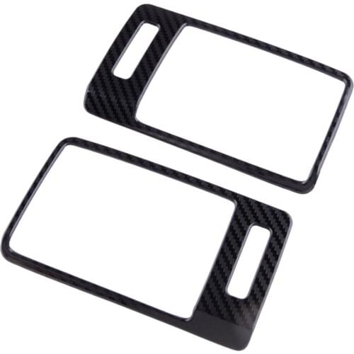 2Pcs/Set Car Carbon Fiber Style Side Air Vent Outlet Frame Cover Trim Fit For Honda Accord 2013 2014 2015 2016 2017