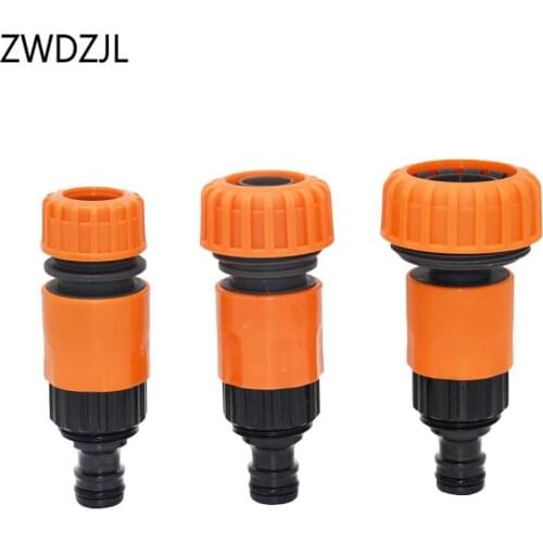 Garden hose 5/8" to 1/2" 3/4" 1" hose quick connector water tap connector the faucet adapter 1pcs