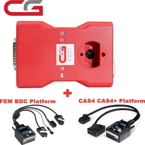 CGDI Prog for BMW MSV80 Auto key programmer CAS1 CAS2 CAS3 CAS3+ plus GODIAG For BMW FEM BDC CAS4 CAS4+ Test Platform
