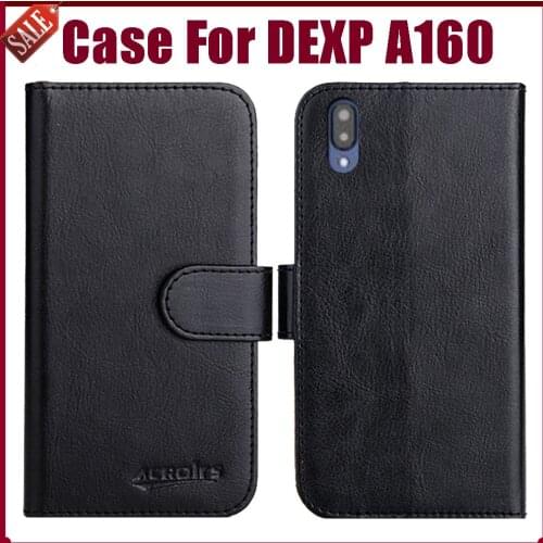 Hot! DEXP A160 Case 6" Fashion 6 Colors Flip Soft Leather Wallet Protective Cover For DEXP A160 Case Phone Bag