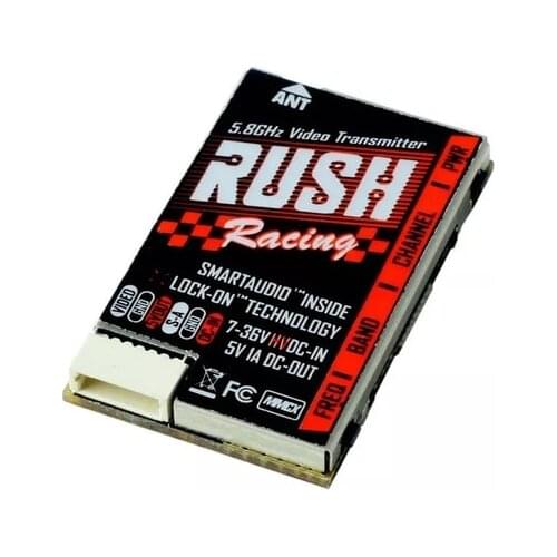 RUSH Tank Racing VTX 5.8G Smart Audio Video Transmitter 20/50/200/500mW for RC Drone Multi Rotor