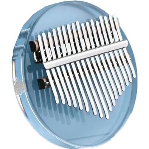 Kalimba 17 Keys Thumb Piano Considerate Gift With Lovely Pattern Tuner Hammer Musical Instruments Kalimba Finger Piano Music Box