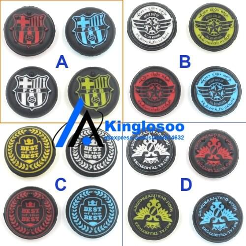 Crown Design Silicone Analog Thumb Stick Grips Cap for PS3 XBOX ONE 360 PS4 Pro Controller