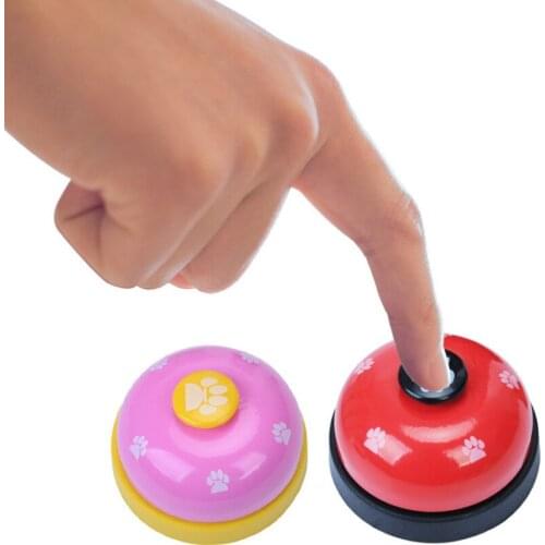 Creative Pet Bell Supplies Pet Training Bells Cat Dog Interactive Toys Dogs Training Toys High Quality Dog Training Equipment