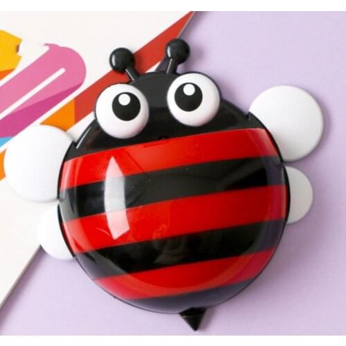 Cute Bee Fridge Magnet Magnetic Storage Box Whiteboard Pen Organizer Save Space Kitchen Container