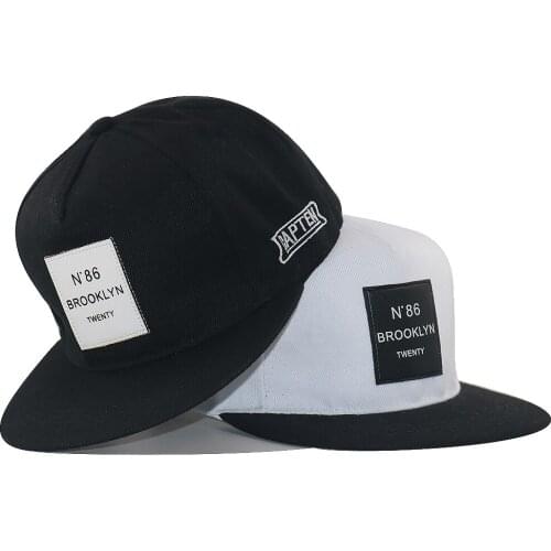 Fashion BROOKLYN snapback hat unisex cotton adjustable patchwork hip hop baseball cap sports sun hats all matched